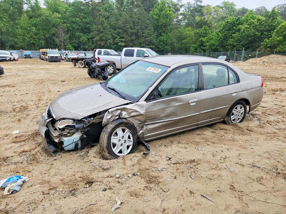 Aukcja sprzedaży 2003 Hond Civic Ex, vin: 2HGES16593H597966, numer aukcji: 54772876