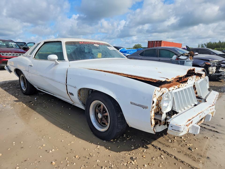 1975 Pontiac Grand Am მანქანა იყიდება აუქციონზე, vin: 2H37S5P242978, აუქციონის ნომერი: 54433256