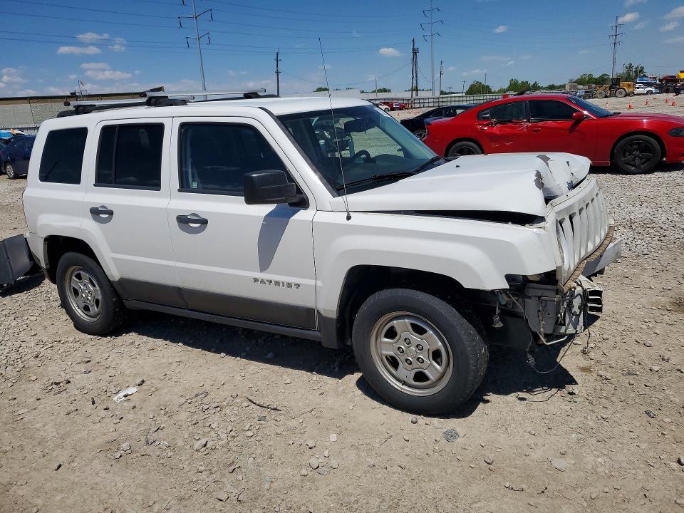 Продажа на аукционе авто 2016 Jeep Patriot, vin: 1C4NJPBBXGD805226, номер лота: 53293286