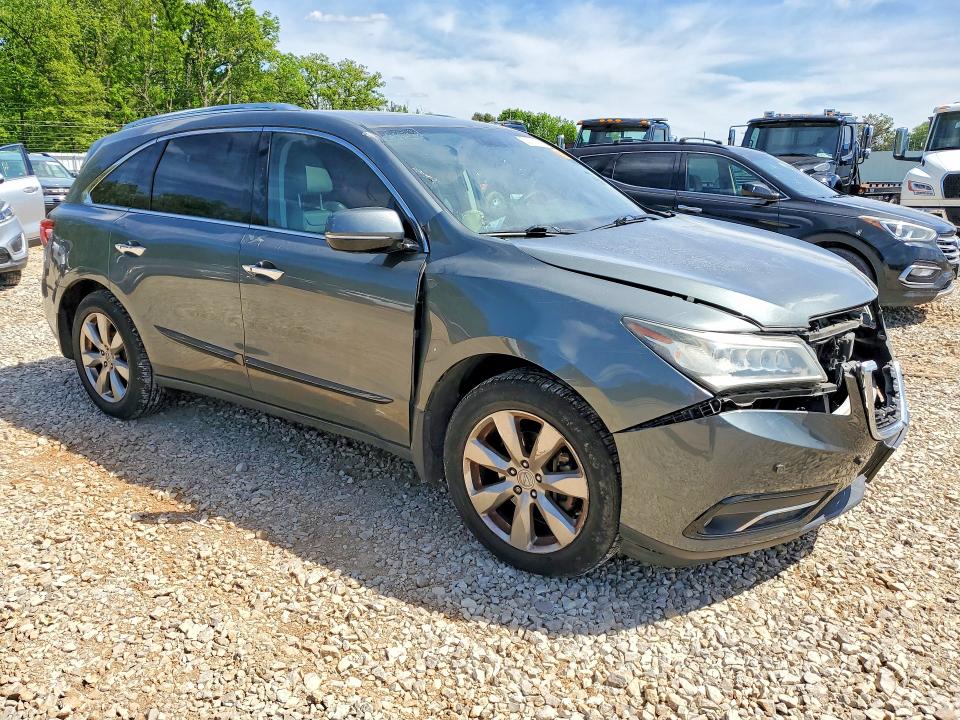 52028356 :رقم المزاد ، 5FRYD4H83FB018557 vin ، 2015 Acura Mdx مزاد بيع