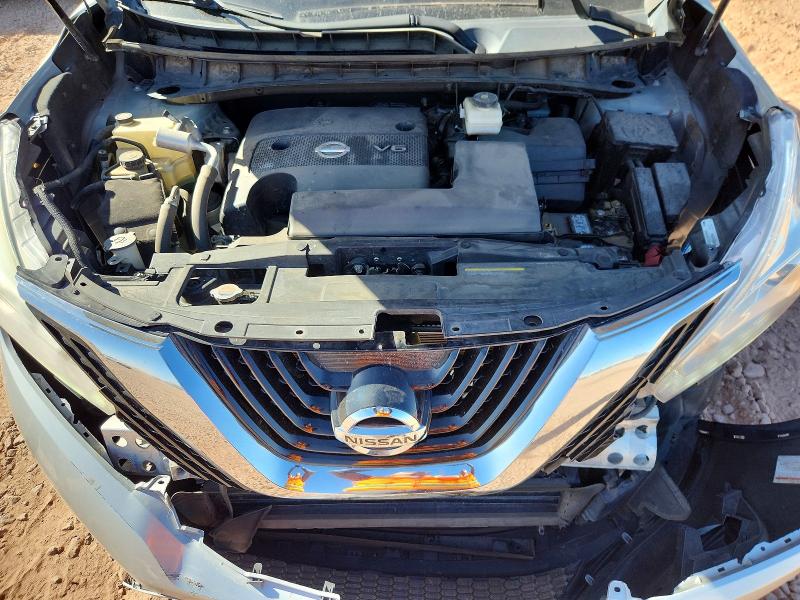 55561666 :رقم المزاد ، 5N1AZ2MG1HN175316 vin ، 2017 Nissan Murano مزاد بيع