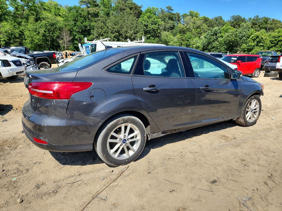 2017 Ford Focus მანქანა იყიდება აუქციონზე, vin: 1FADP3F22HL215791, აუქციონის ნომერი: 55381036