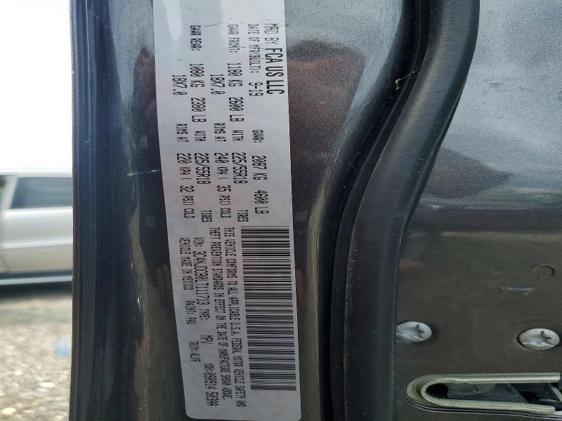 53457356 :رقم المزاد ، 3C4NJDCB0LT111713 vin ، 2020 Jeep Compass مزاد بيع