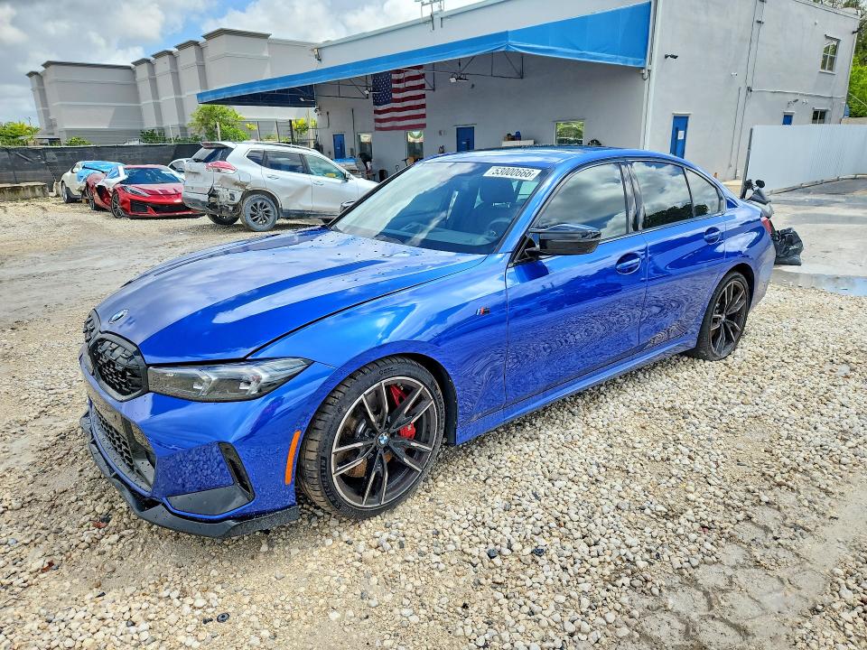 53000666 :رقم المزاد ، 3MW49FS06R8D92487 vin ، 2024 Bmw M340i مزاد بيع