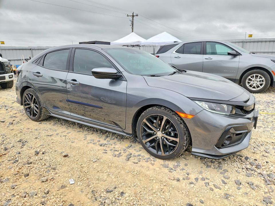54117766 :رقم المزاد ، SHHFK7H40MU231524 vin ، 2021 Honda Civic مزاد بيع