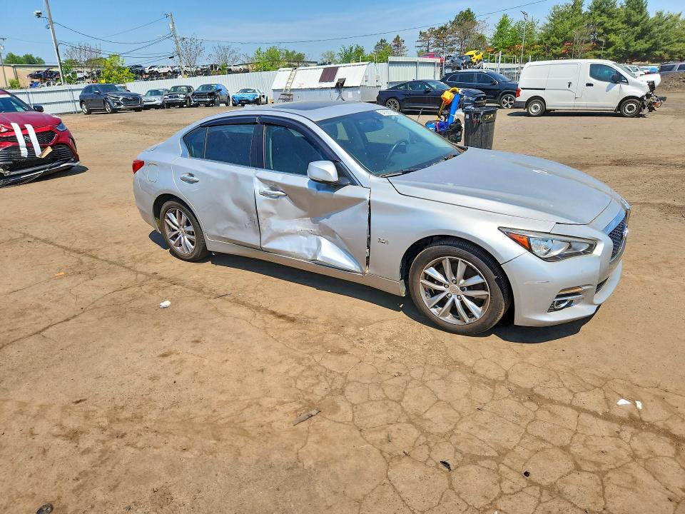 2016 Infiniti Q50 მანქანა იყიდება აუქციონზე, vin: JN1EV7AR4GM343154, აუქციონის ნომერი: 54125176