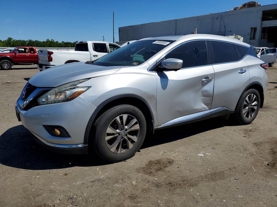Auction sale of the 2015 Nissan Murano, vin: 5N1AZ2MH9FN243934, lot number: 53955856