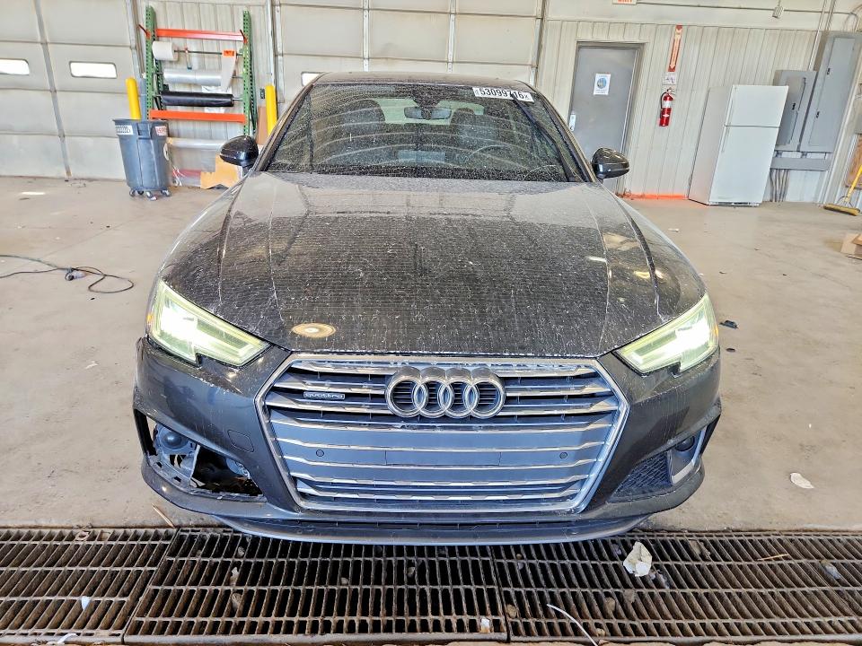 2019 Audi A4 მანქანა იყიდება აუქციონზე, vin: WAUENAF40KA052763, აუქციონის ნომერი: 53099716