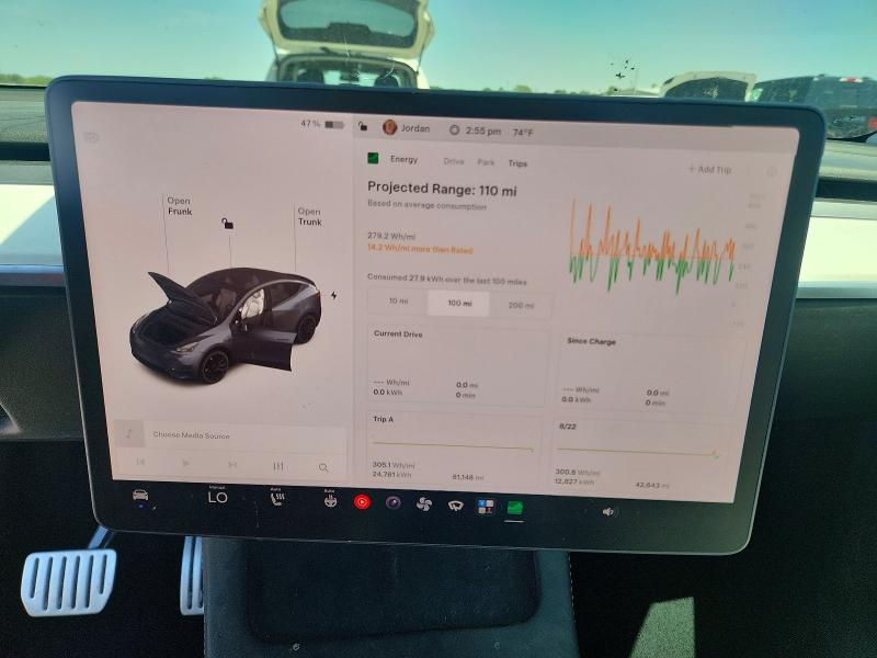 Продаж на аукціоні авто 2022 Tesla Model Y, vin: 7SAYGDEF6NF336573, номер лоту: 52101966