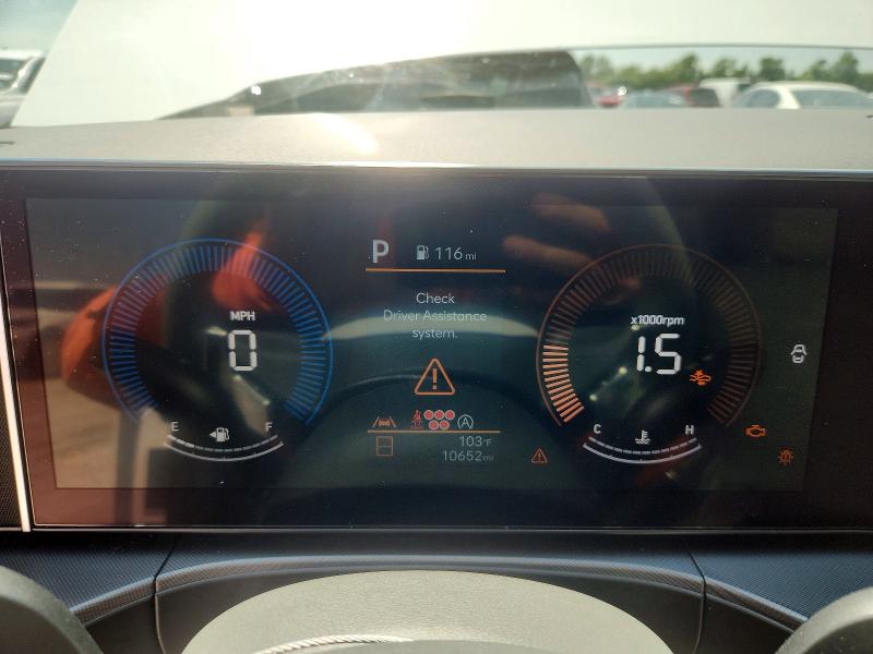 2025 Hyundai Santa Fe მანქანა იყიდება აუქციონზე, vin: 5NMP14GL5SH097234, აუქციონის ნომერი: 53882846