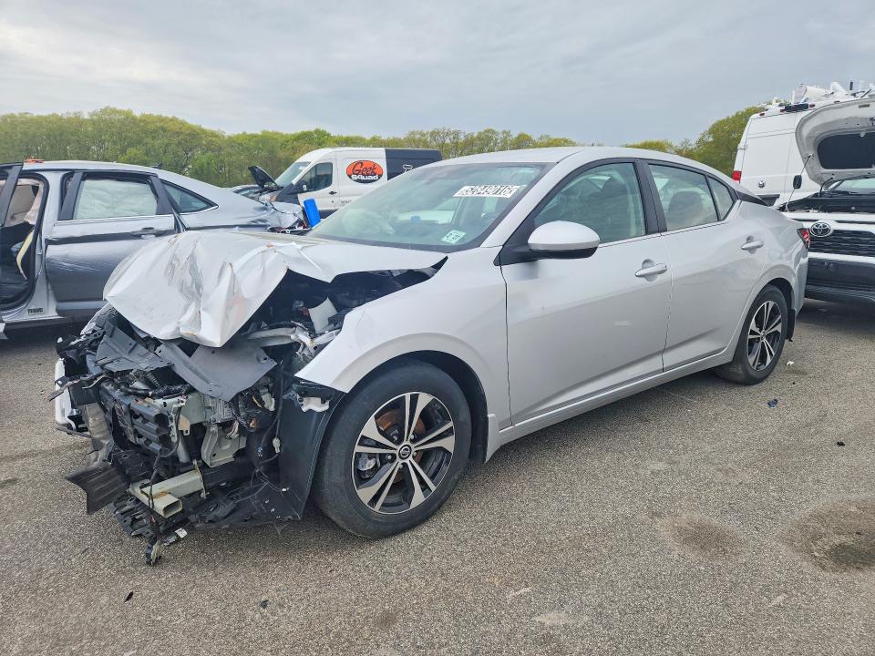 52849016 :رقم المزاد ، 3N1AB8CVXNY228480 vin ، 2022 Nissan Sentra مزاد بيع