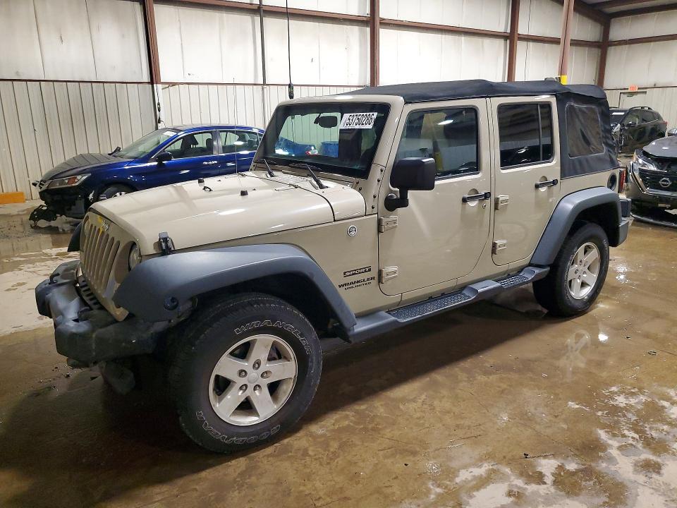 2017 Jeep Wrangler Unlimited მანქანა იყიდება აუქციონზე, vin: 1C4HJWDG6HL707916, აუქციონის ნომერი: 53750286
