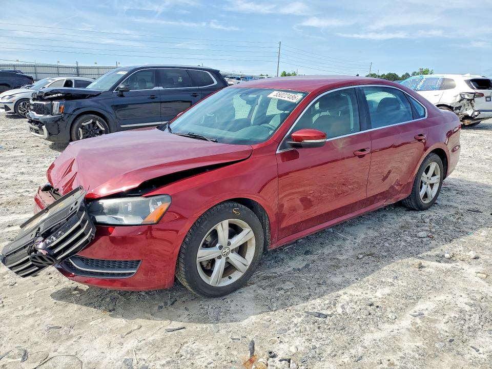 2015 Volkswagen Passat მანქანა იყიდება აუქციონზე, vin: 1VWBT7A36FC003054, აუქციონის ნომერი: 55022486