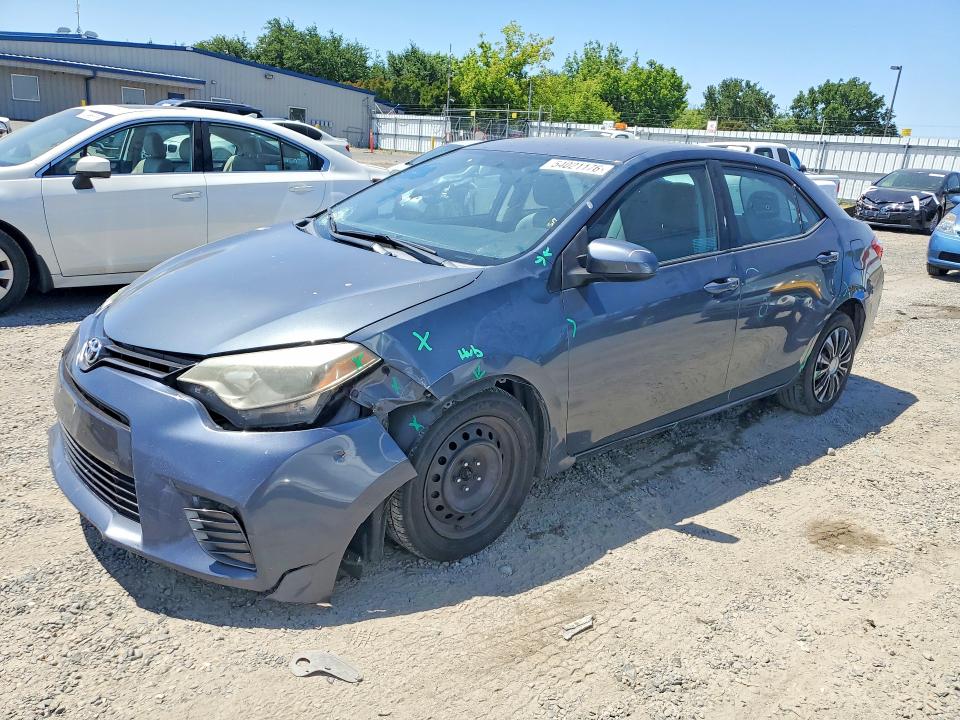 54021176 :رقم المزاد ، 5YFBURHE3FP340551 vin ، 2015 Toyota Corolla مزاد بيع