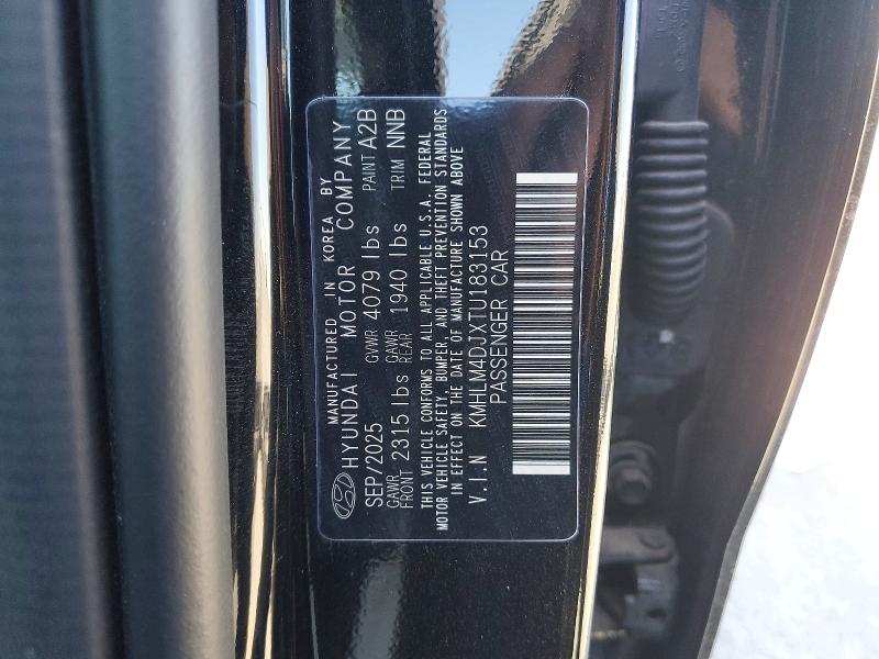 2026 Hyundai Elantra Hybrid მანქანა იყიდება აუქციონზე, vin: KMHLM4DJXTU183153, აუქციონის ნომერი: 55537516