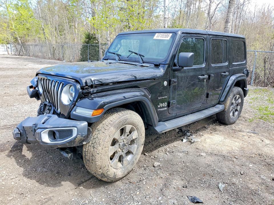 53185586 :رقم المزاد ، 1C4HJXEN4LW259136 vin ، 2020 Jeep Wrangler Unlimited مزاد بيع