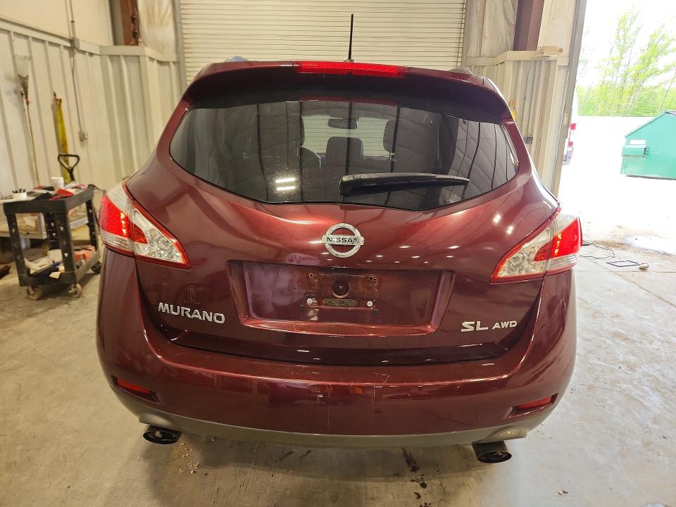 2011 Nissan Murano მანქანა იყიდება აუქციონზე, vin: JN8AZ1MW1BW183167, აუქციონის ნომერი: 54683466