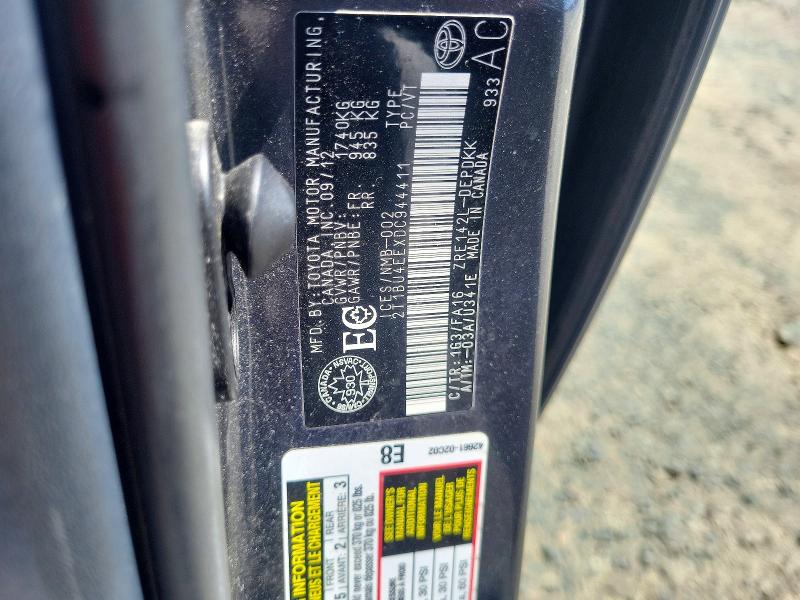 53388826 :رقم المزاد ، 2T1BU4EEXDC944411 vin ، 2013 Toyota Corolla مزاد بيع