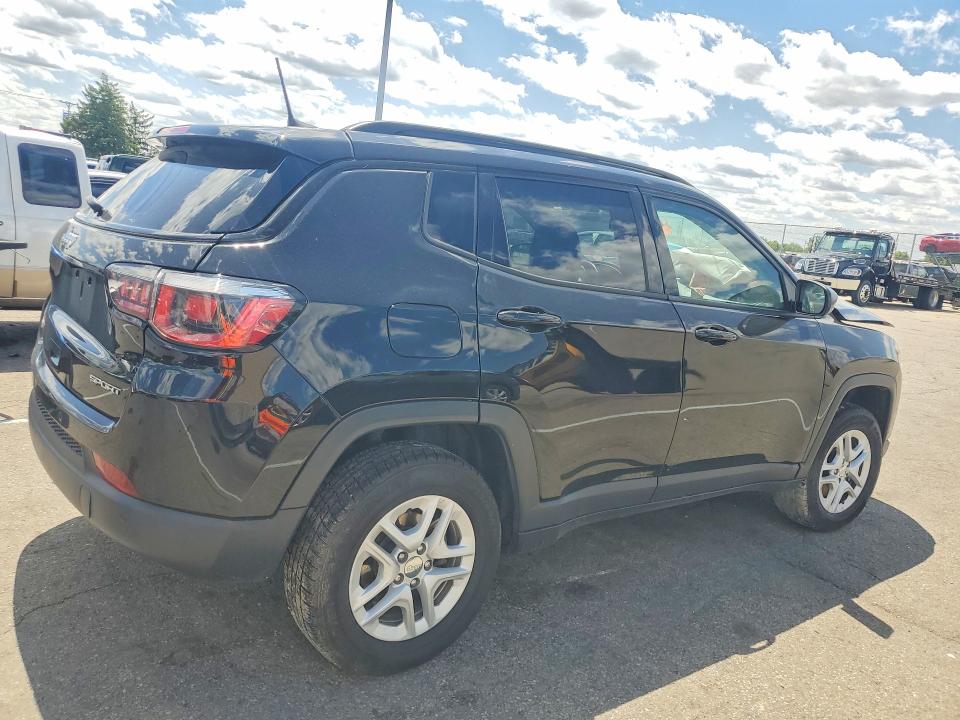 Aukcja sprzedaży 2018 Jeep Compass, vin: 3C4NJDAB1JT483349, numer aukcji: 53176766