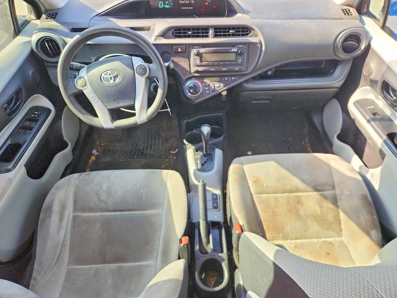 2013 Toyota Prius C მანქანა იყიდება აუქციონზე, vin: JTDKDTB33D1533336, აუქციონის ნომერი: 55588636