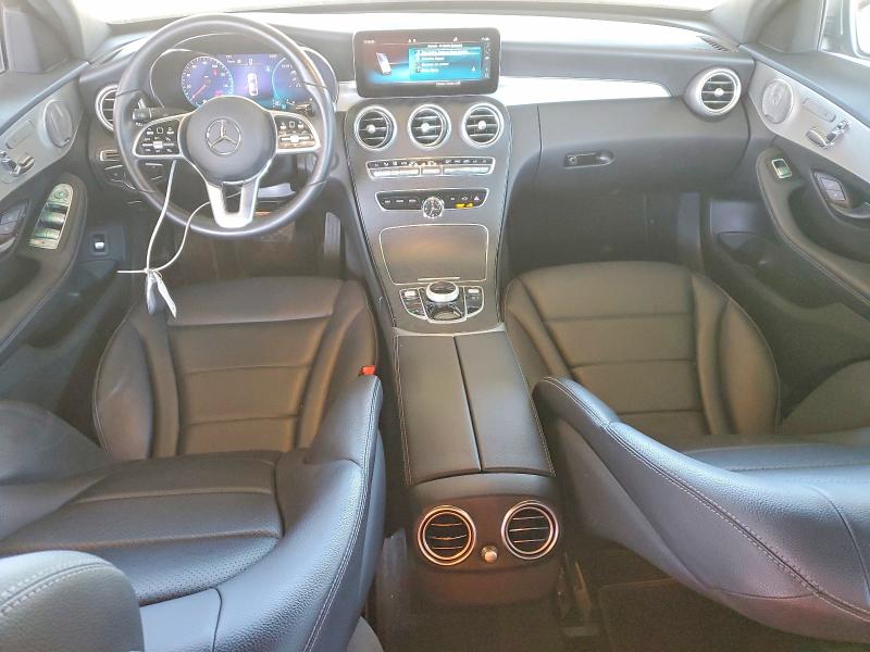53957366 :رقم المزاد ، W1KWF8DB5MR650405 vin ، 2021 Mercedes-benz C مزاد بيع