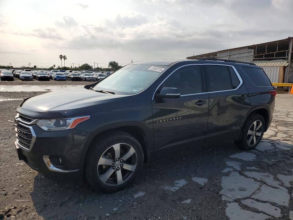 53933216 :رقم المزاد ، 1GNEVHKW0KJ166868 vin ، 2019 Chevrolet Traverse مزاد بيع