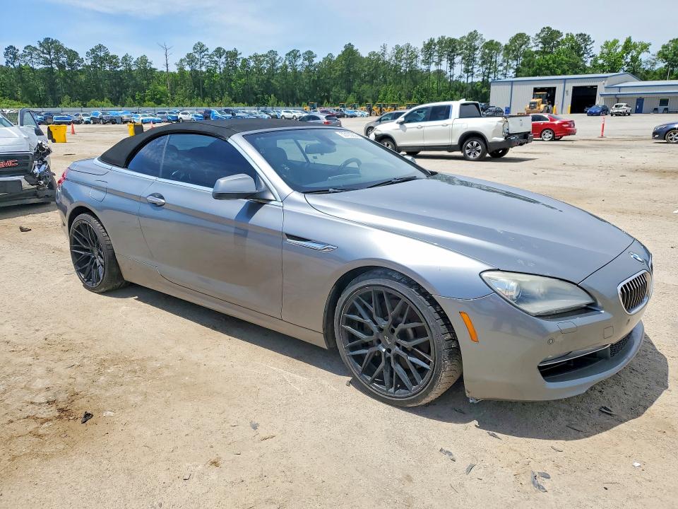 2013 Bmw 640 მანქანა იყიდება აუქციონზე, vin: WBALW7C54DDX58558, აუქციონის ნომერი: 53100296