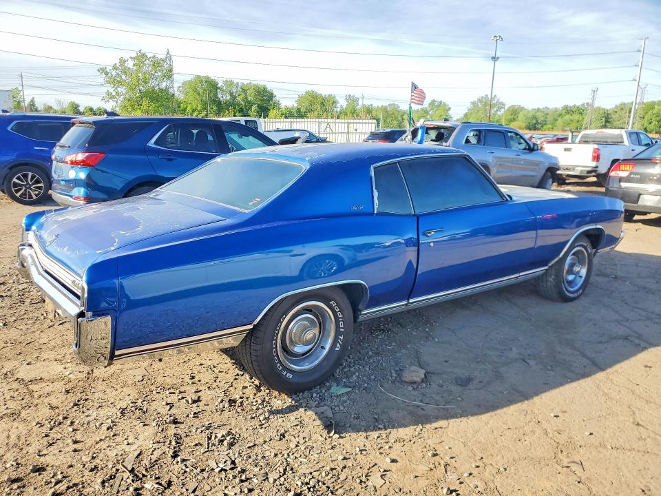 54294796 :رقم المزاد ، 1H57J2K555013 vin ، 1972 Chevrolet Montecarlo مزاد بيع