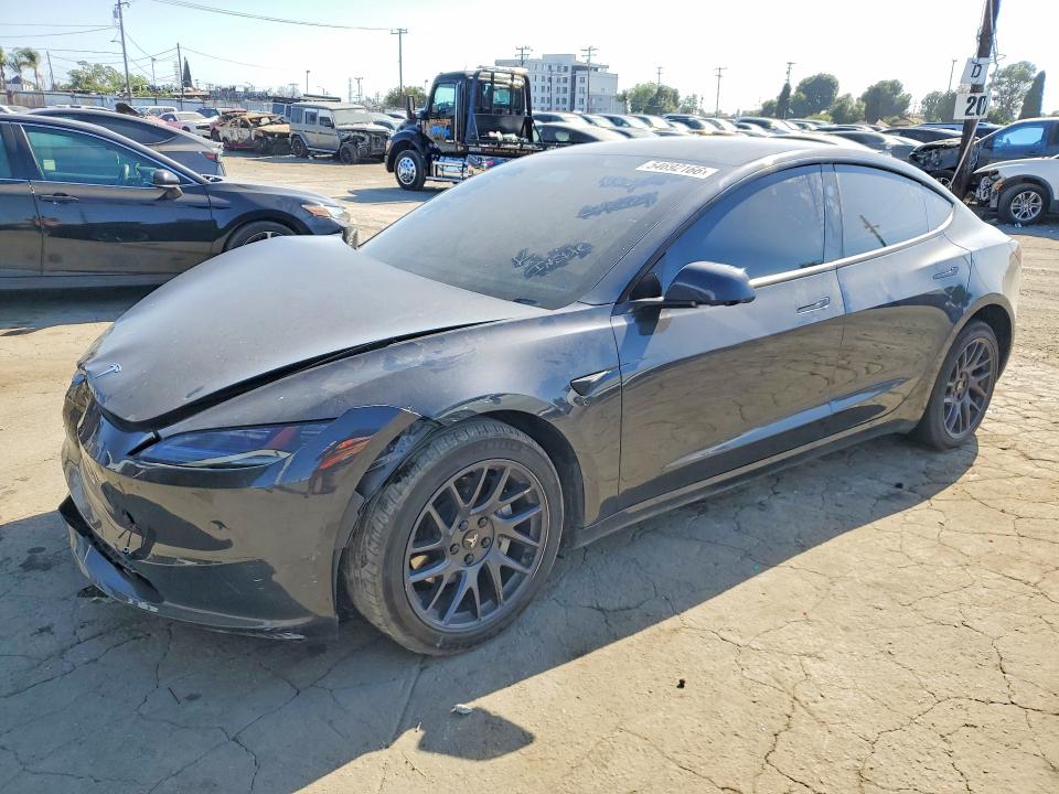 2025 Tesla Model 3 მანქანა იყიდება აუქციონზე, vin: 5YJ3E1EA6SF043350, აუქციონის ნომერი: 54692166