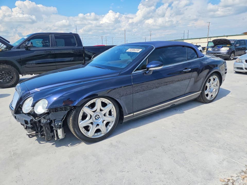 2008 Bentley Continental მანქანა იყიდება აუქციონზე, vin: SCBDR33W88C057519, აუქციონის ნომერი: 54986336