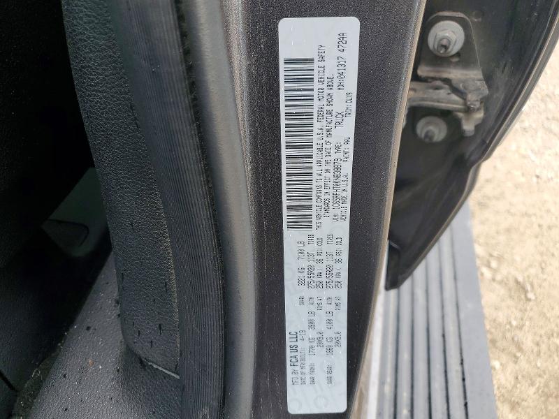Продажа на аукционе авто 2019 Ram 1500, vin: 1C6SRFHT0KN838879, номер лота: 53622056