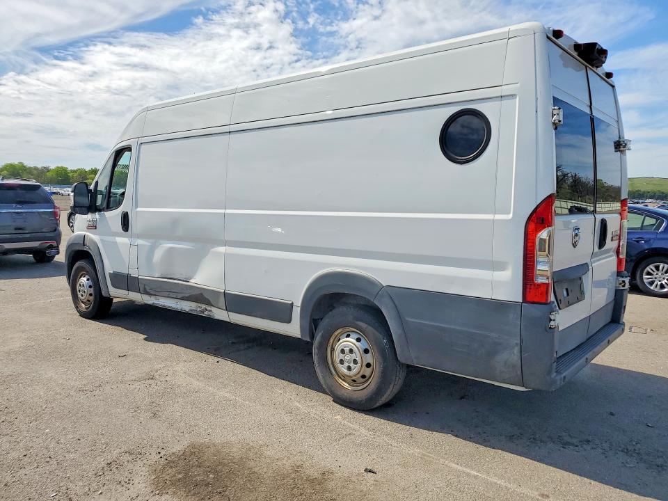 2016 Ram Promaster 3500 მანქანა იყიდება აუქციონზე, vin: 3C6URVJG2GE101937, აუქციონის ნომერი: 53862176