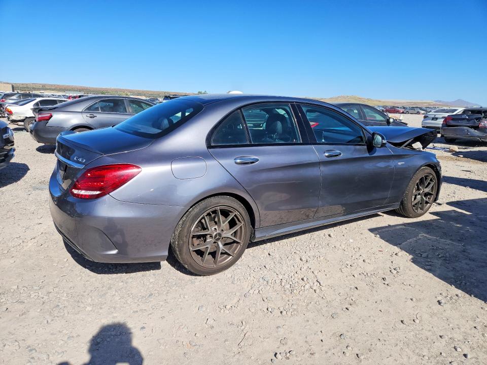 53748716 :رقم المزاد ، 55SWF6EB3HU199868 vin ، 2017 Mercedes-benz C مزاد بيع