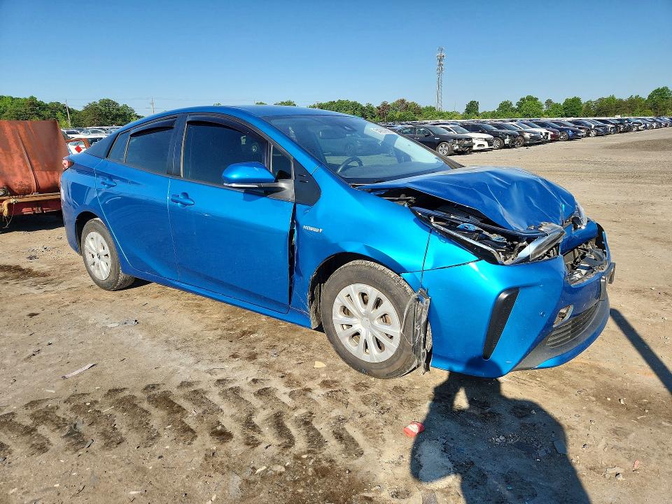 54280866 :رقم المزاد ، JTDKAMFU3M3142662 vin ، 2021 Toyota Prius مزاد بيع