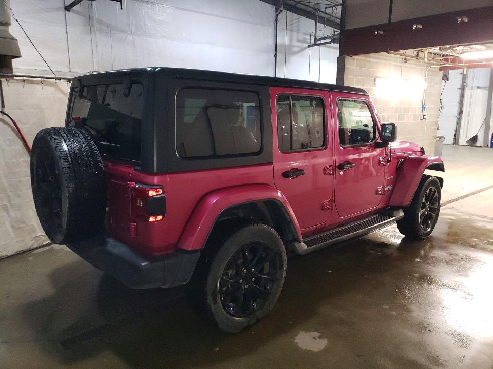 53617966 :رقم المزاد ، 1C4JJXP69NW114457 vin ، 2022 Jeep Wrangler Unlimited مزاد بيع
