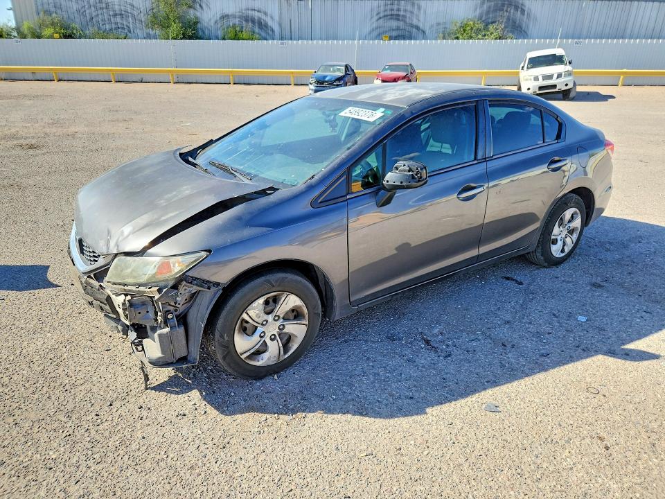 Продаж на аукціоні авто 2013 Honda Civic, vin: 2HGFB2F56DH507944, номер лоту: 54892376