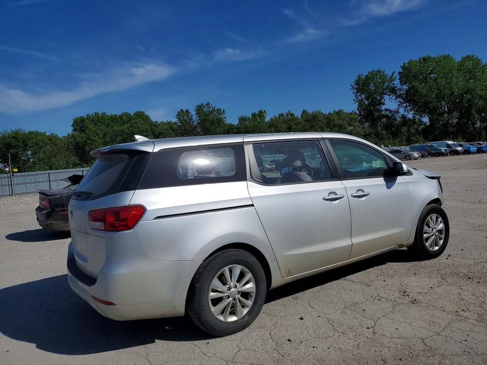 2017 Kia Sedona მანქანა იყიდება აუქციონზე, vin: KNDMA5C15H6284105, აუქციონის ნომერი: 53031366