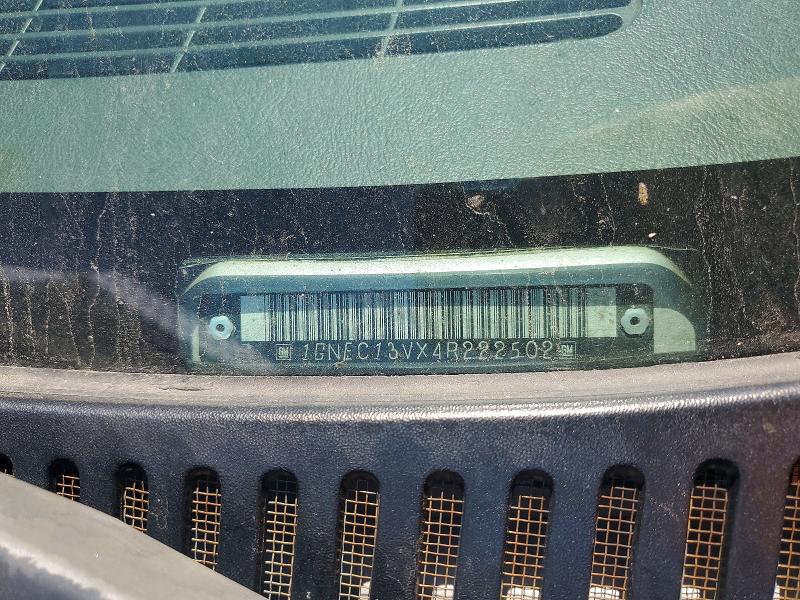 54017996 :رقم المزاد ، 1GNEC13VX4R222502 vin ، 2004 Chevrolet Tahoe مزاد بيع