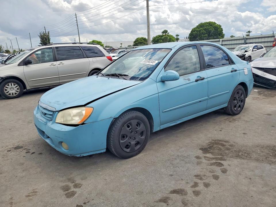 55598346 :رقم المزاد ، KNAFE121655089510 vin ، 2005 Kia Spectra مزاد بيع