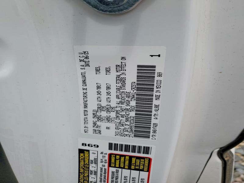 2025 Toyota Tacoma მანქანა იყიდება აუქციონზე, vin: 3TYJDAHN9ST033632, აუქციონის ნომერი: 54685346