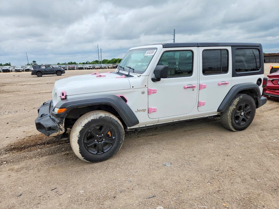 Продажа на аукционе авто 2020 Jeep Wrangler Unlimited, vin: 1C4HJXDN1LW129266, номер лота: 54046996