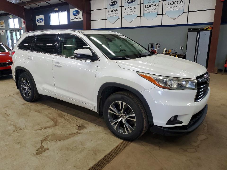 53748526 :رقم المزاد ، 5TDJKRFH2GS307242 vin ، 2016 Toyota Highlander مزاد بيع