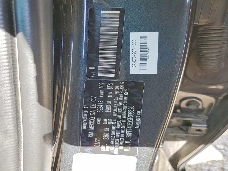 Продаж на аукціоні авто 2025 Kia K4, vin: 3KPFT4DEXSE098320, номер лоту: 53945086
