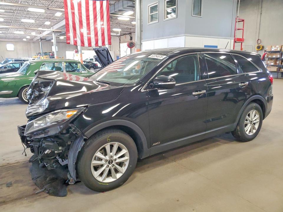 52254876 :رقم المزاد ، 5XYPGDA51KG449986 vin ، 2019 Kia Sorento مزاد بيع