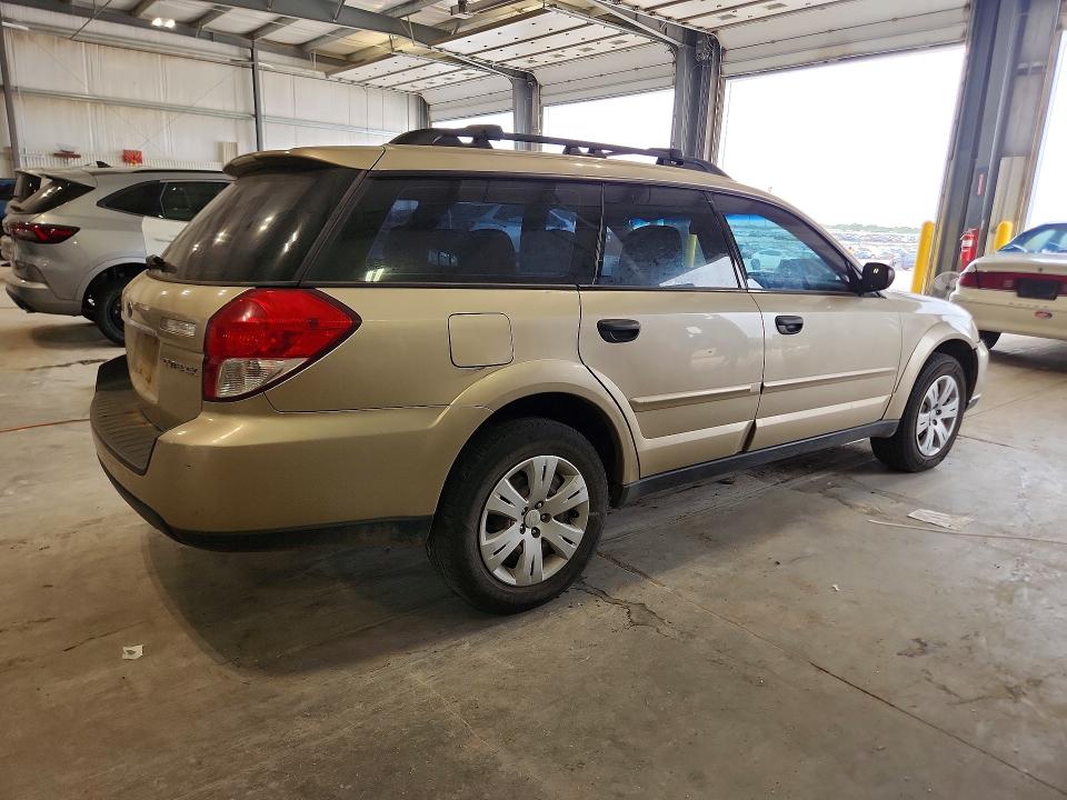 2008 Subaru Outback მანქანა იყიდება აუქციონზე, vin: 4S4BP60C887348399, აუქციონის ნომერი: 54471306