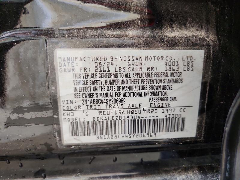 Продажа на аукционе авто 2025 Nissan Sentra, vin: 3N1AB8CV4SY206969, номер лота: 53614406