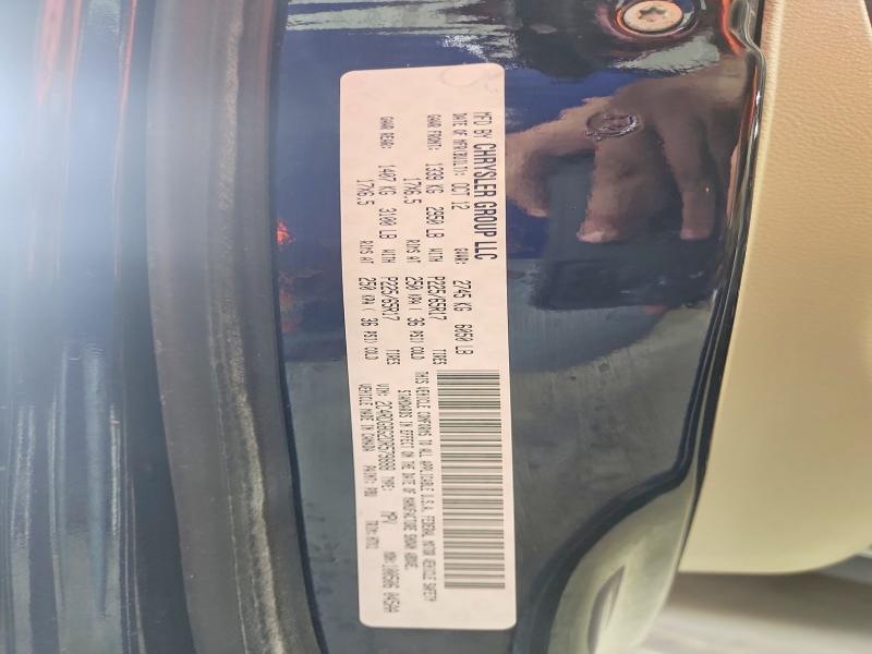 Продажа на аукционе авто 2013 Dodge Grand Caravan, vin: 2C4RDGBG2DR579888, номер лота: 55191946