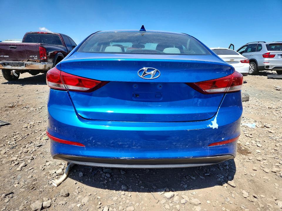 2017 Hyundai Elantra მანქანა იყიდება აუქციონზე, vin: KMHD74LF7HU074603, აუქციონის ნომერი: 53804616