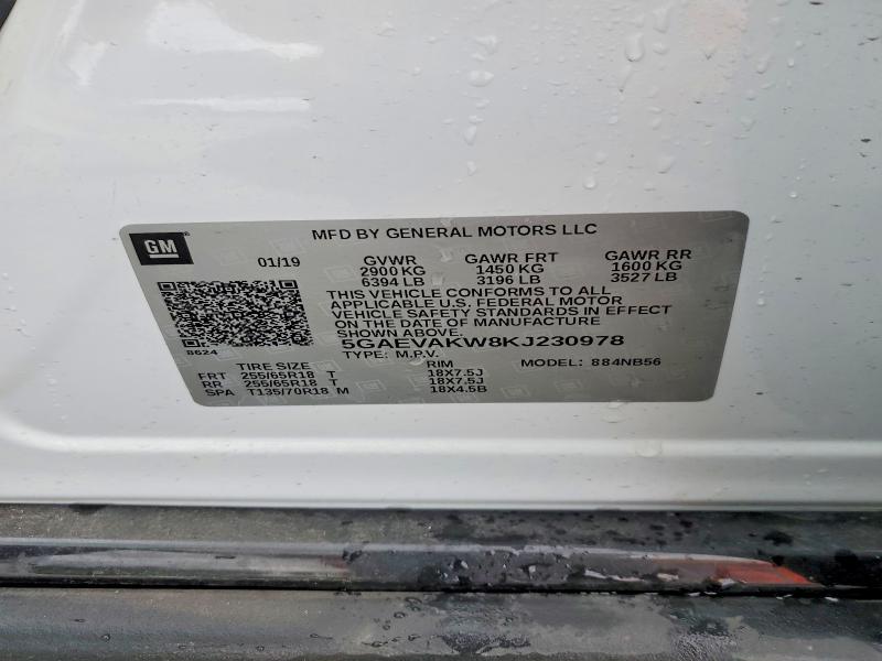 Продажа на аукционе авто 2019 Buick Enclave, vin: 5GAEVAKW8KJ230978, номер лота: 55020436