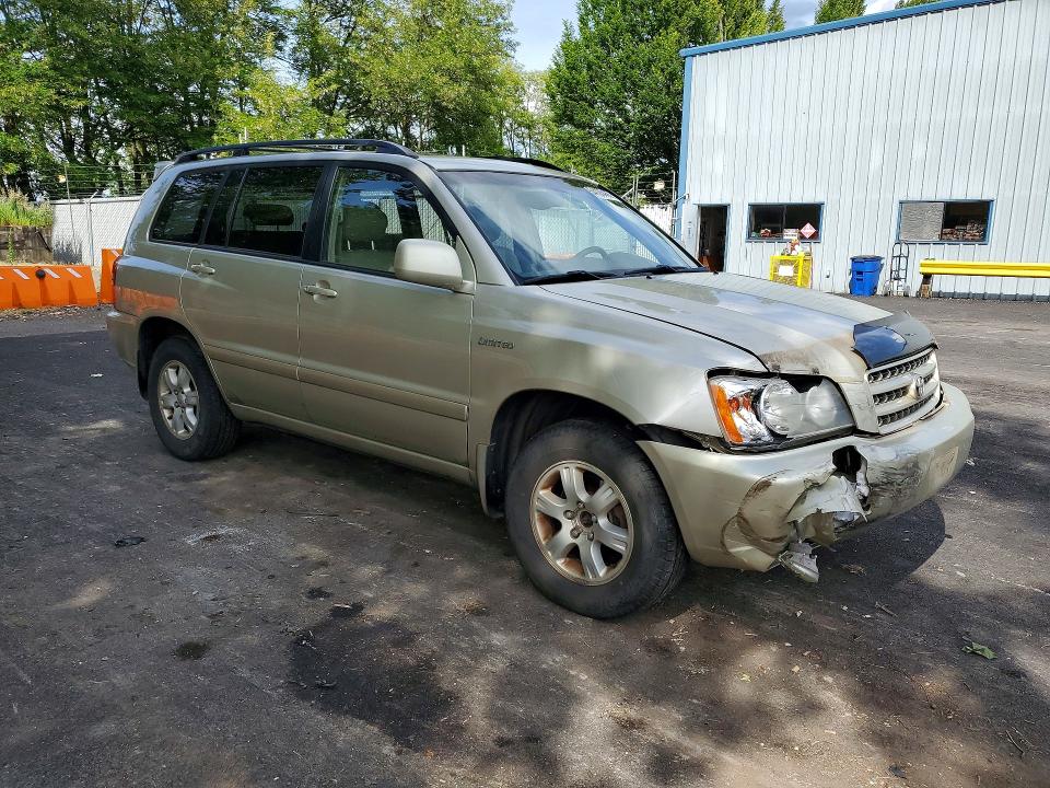 Продажа на аукционе авто 2002 Toyota Highlander, vin: JTEHF21A920069515, номер лота: 54105436